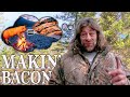 Smoking Homemade Bacon in the Bush | PLUS Naming My Little Bushcraft Buddy!