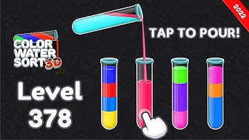 Color Water Sort Puzzle: Liquid Sort It 3D - Level - 378 | Hire Games