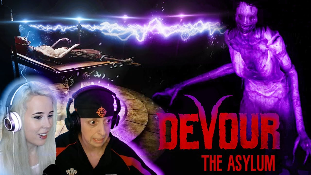 SHE LEFT ME! | Devour The Asylum ft. Valentine Gaming | PC Co-op Horror Game