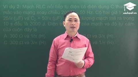 VẬT LÍ 12 _ĐIỆN XOAY CHIỀU CHỦ ĐỀ 3_MẠCH R,L,C NỐI TIẾP.39. Bài toán liên quan đến cực trị (T8)