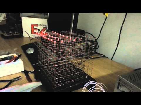 Raspberry Pi LED Cube - work in progress