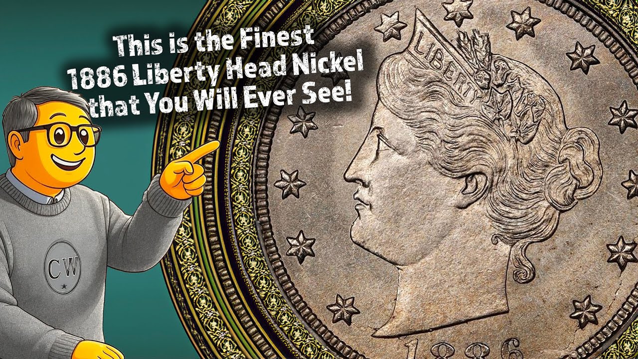 プラチナジェル This is the Finest 1886 Liberty Head Nickel You Will Ever See