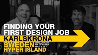 Finding Your First Design Job, Hyper Island Livestream with Michael Janda screenshot 3