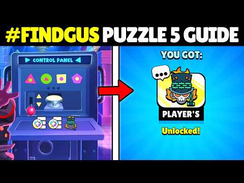 How To Solve Find Gus Basement Puzzle #5 in Brawl Stars! Room 5 Brawloween Event Guide!