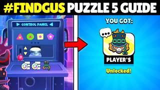 How To Solve Find Gus Basement Puzzle #5 in Brawl Stars! Room 5 Brawloween Event Guide!