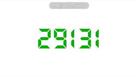 Challenge Countdown From 50000 (REUPLOAD) Fonts DS Digital