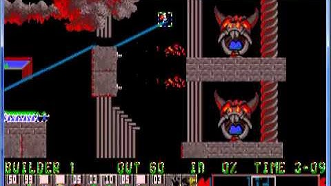 Lemmings 1 Taxing Level 5 The Prison!