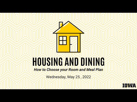 Housing and Dining - How to Choose your Room and Meal Plan