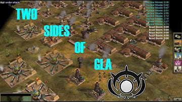 TWO SIDES OF GLA I GENERALS ZERO HOUR (1 STEALTH VS 5 HARD AI)