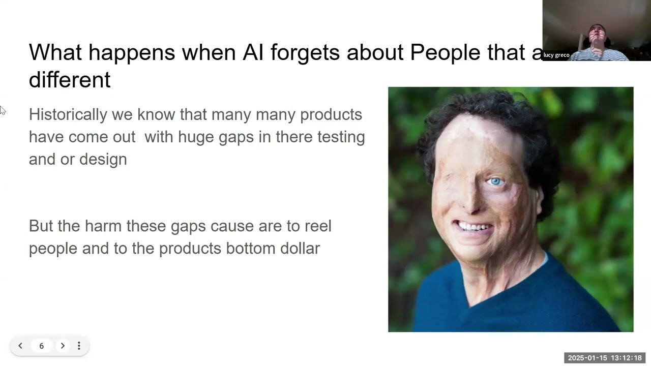 Harnessing AI for a More Inclusive Digital World, January 15, 2025