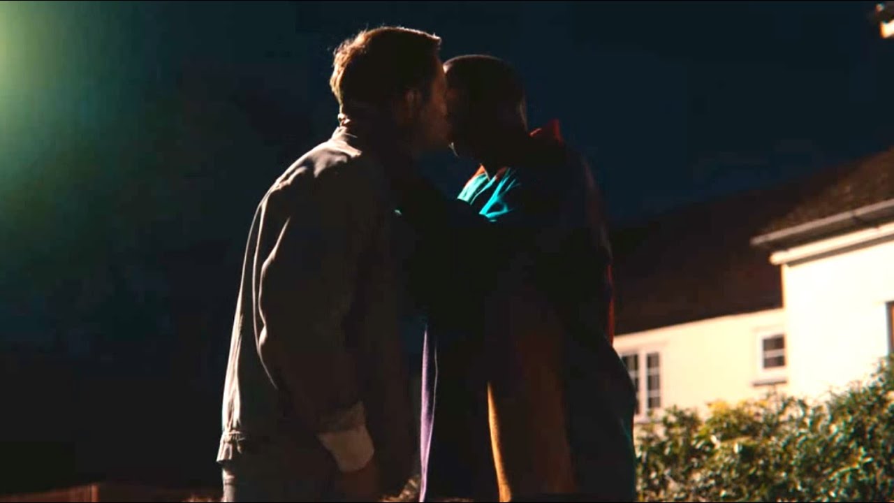 Sex education adam and eric kiss scene