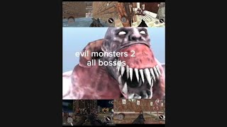 Evil monster 2 all bosses game 3d #zombiesurvival #evilmonster2#gameplay screenshot 3