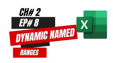 Dynamic Named Range in Excel in Urdu/हिंदी | Ch# 2 Ep# 8