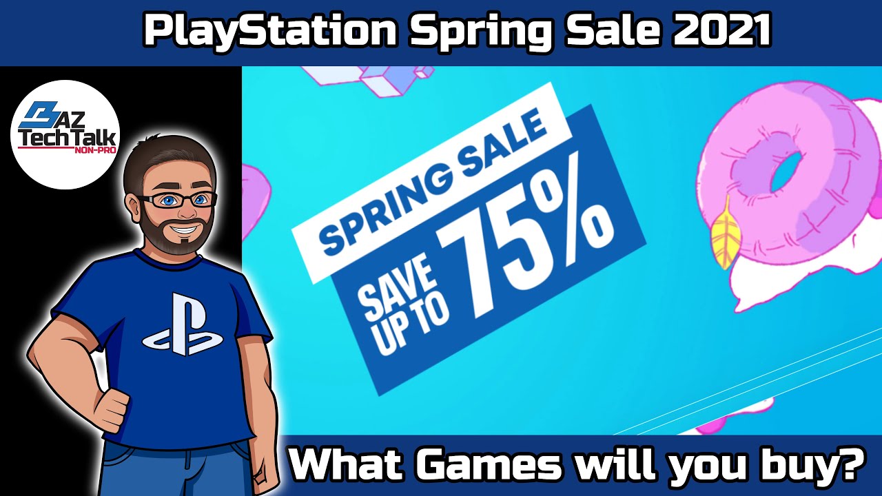PlayStation Store Digital Spring Sale April 2021