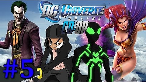 DC Universe Online - Co-op Walkthrough Part 5 - Hall Of Doom Tour