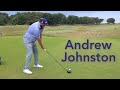 Andrew johnston golf swing slow motion