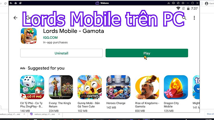 Hướng dẫn chơi lord mobile trên pc	Informational