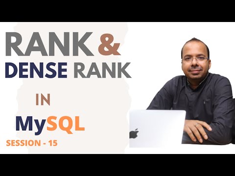 Rank and Dense Rank in MySQL - Important SQL Interview Question