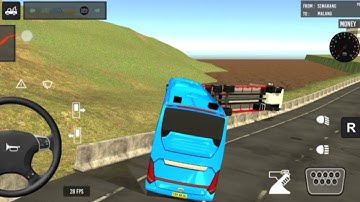 Best Bus game IDBS Bus Indonesia Simulator Android New 2024 Gameplay