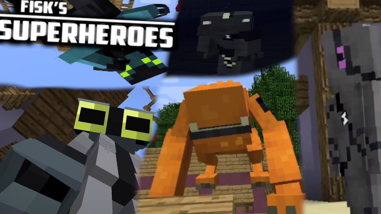 More of Ben 10 Fisk's Superheroes Minecraft addon (The Melon Farm Heropack)