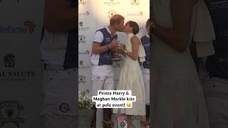 #PrinceHarry got a KISS from #MeghanMarkle after the Royal Salute Polo Challenge! 😘 #shorts