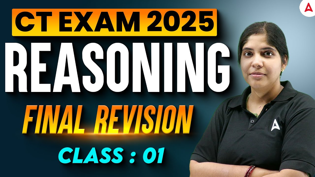 CT Exam Preparation 2025 | CT Entrance Reasoning Revision Class 2025 | by Gayatri Maam