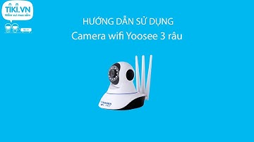 Hướng dẫn sử dụng cơ bản Camera wifi Yoosee 3 râu