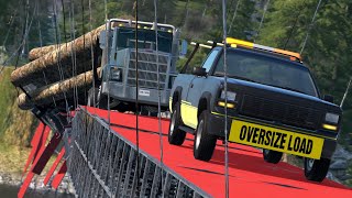 Heavy & Oversize Load Crashes 3 | BeamNG.drive