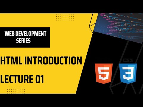 HTML Course | From Beginners To Advance Level || Lecture 01 - YouTube