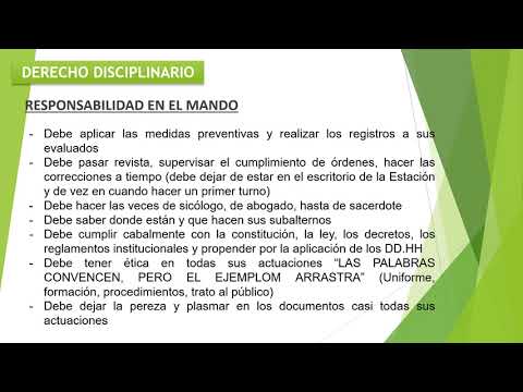 Deberes Y Responsabilidades Del Jefe De Policia