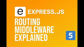 Express.js Tutorial #5 – Routing Middleware Explained (Beginner to Advanced)