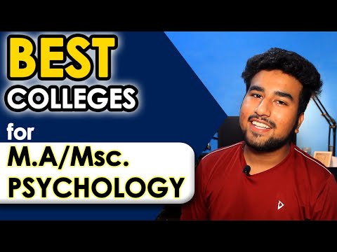 BEST Colleges For M.A/Msc. Psychology 2023