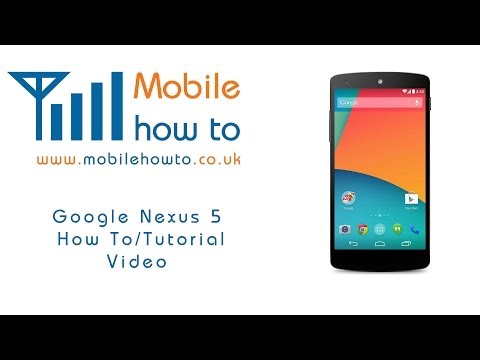 How To Use Mobile Hotspot/Internet Sharing -  Google Nexus 5