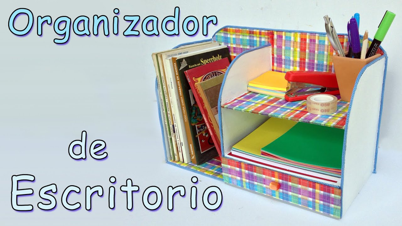 ▷ ORGANIZADOR DE ESCRITORIO 【 Guía PASO A PASO 2020 】