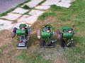 Three JAP 34cc two-stroke stationary engines