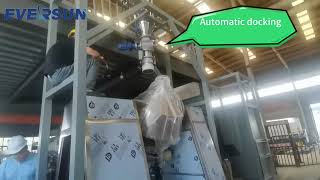 Automatic docking+ Air-sealed double cone mixer video