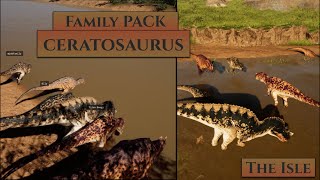 Life of a Ceratosaurus Family Pack [The Isle ~ Evrima]