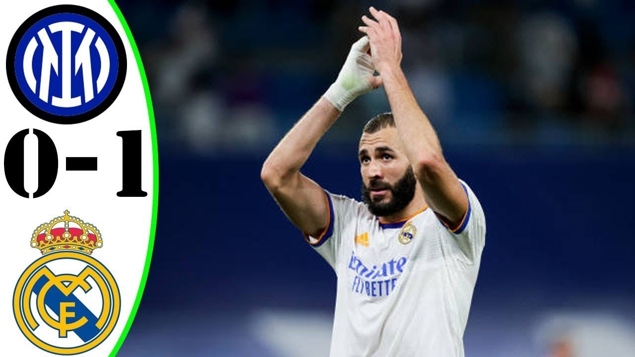 Real Madrid vs inter milan Extended highlight & Goals 2021 HD YouTube