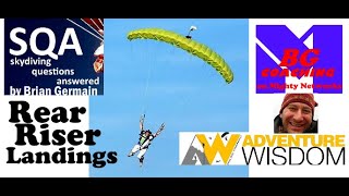 Emergency Procedures:  Landing your Parachute on Rear Risers - Brian Germain