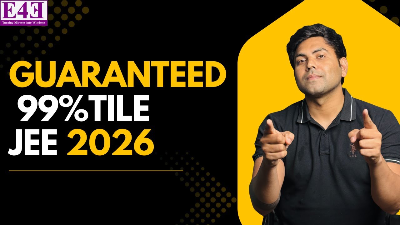 Guaranteed 99 Percentile in Maths | JEE Main 2026 Topper Strategy 🔥# ...