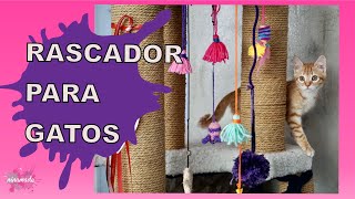 DIY. Rascador Para Gatos con Material Reciclado // Scraper for Cats with Recycled Material