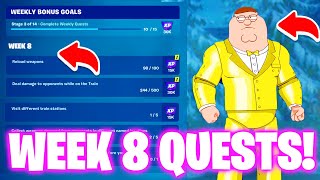 How To Complete Week 8 Quests in Fortnite - All Week 8 Challenges Fortnite Chapter 5 Season 1