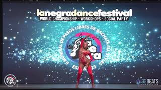 Rosa Marasciulo Final Solista Femenina Bachata Mundial De Pasos Libres La Negra Salsa 2023