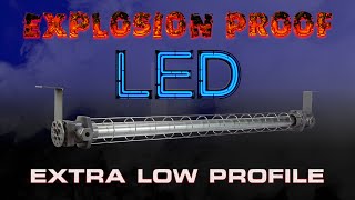 Explosion Proof LED Light Fixture - Extra Low Profile  Class 1 Division 1 & 2 - C2D1&2 ATEX / IECEx