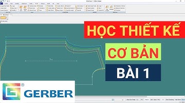 Gerber AccuMark - Hướng dẫn thiết kế rập cơ bản | Học thiết kế rập cơ bản | Thiết kế rập áo phông