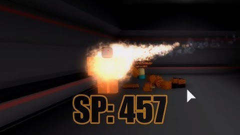 Roblox SCP: 457 Testing