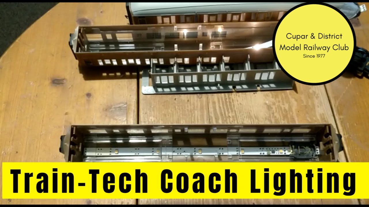 Model Railway How To Guide - Train-Tech Coach Lighting Kit - YouTube