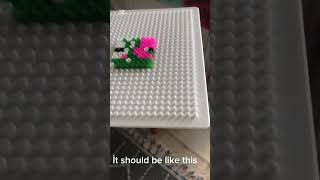 How to make minecraft from perler beads part 1 #minecraft #perlerbeads #perlerbeadart