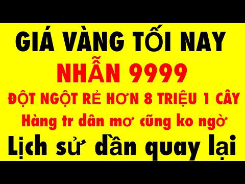 Giá vàng hôm nay tối ngày 1-6-2024 - giá vàng 9999 hôm nay - giá vàng 9999 mới - giá vàng mới nhất