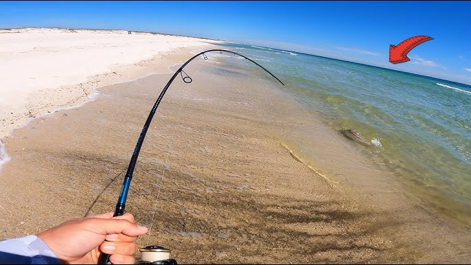 Surf Fishing Destin: How to Catch LOTS of POMPANO from the beach